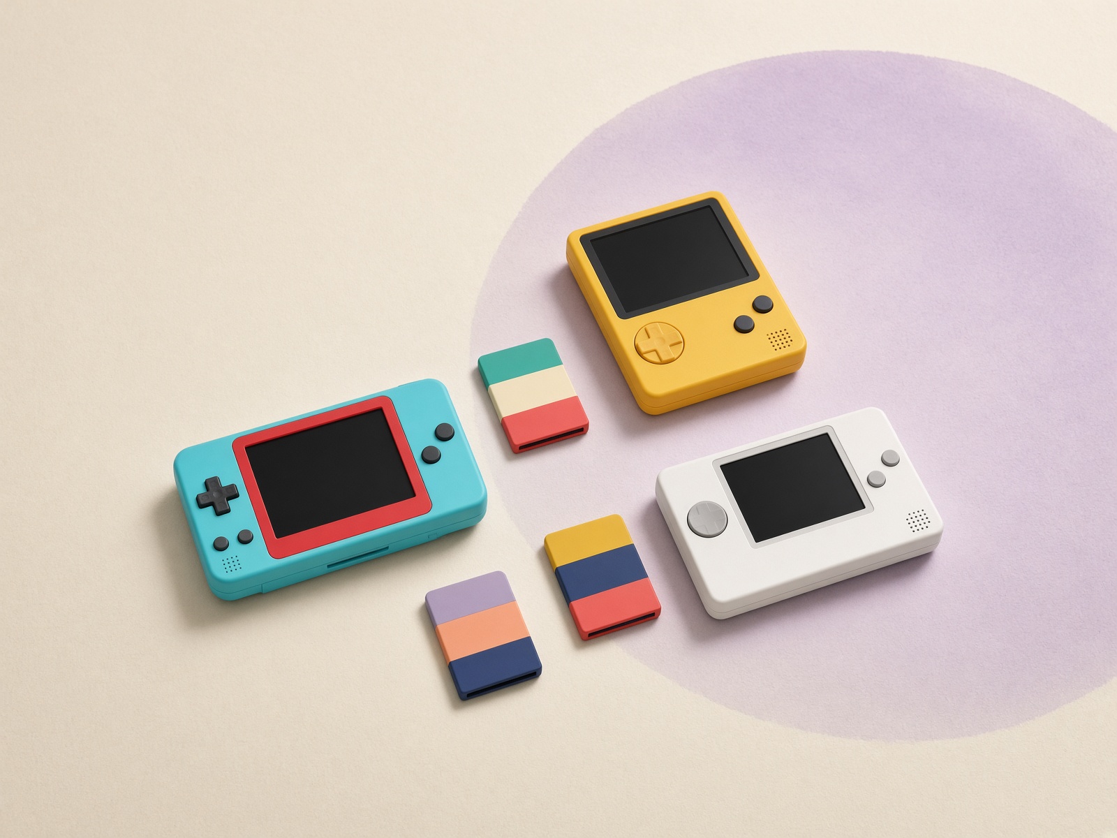 Consolas portátiles y cartuchos listos para una segunda vida